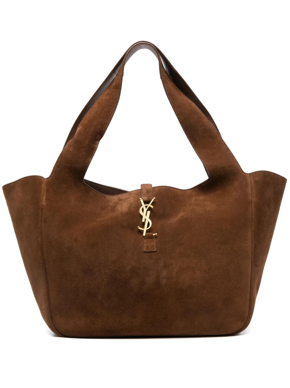 Saint Laurent Le 5 À 7 Bea ハンドバッグ ブラウン | Lyst