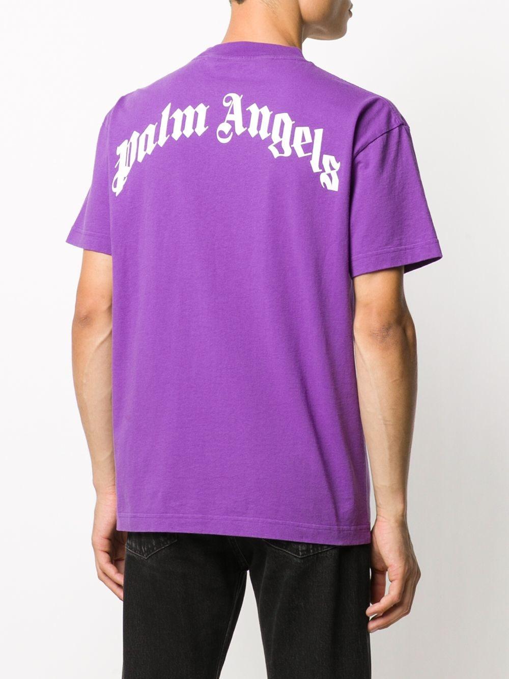 Palm Angels T-Shirt mit Teddy-Print in Lila für Herren | Lyst DE