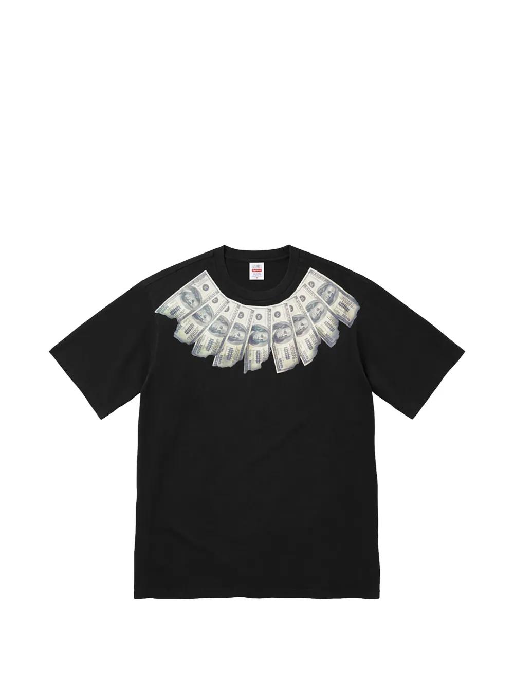 Supreme X Mm6 Maison Margiela Money-Graphic T-Shirt in Black for