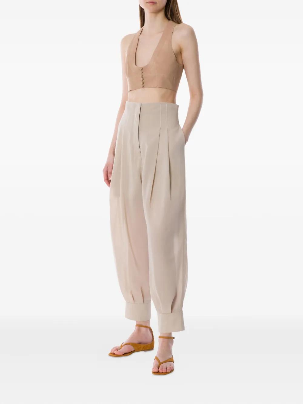 パンツ Philosophy Di Lorenzo Serafini 'Carrot' Pants Philosophy Di Lorenzo Serafini Stitched Carrot Trousers in