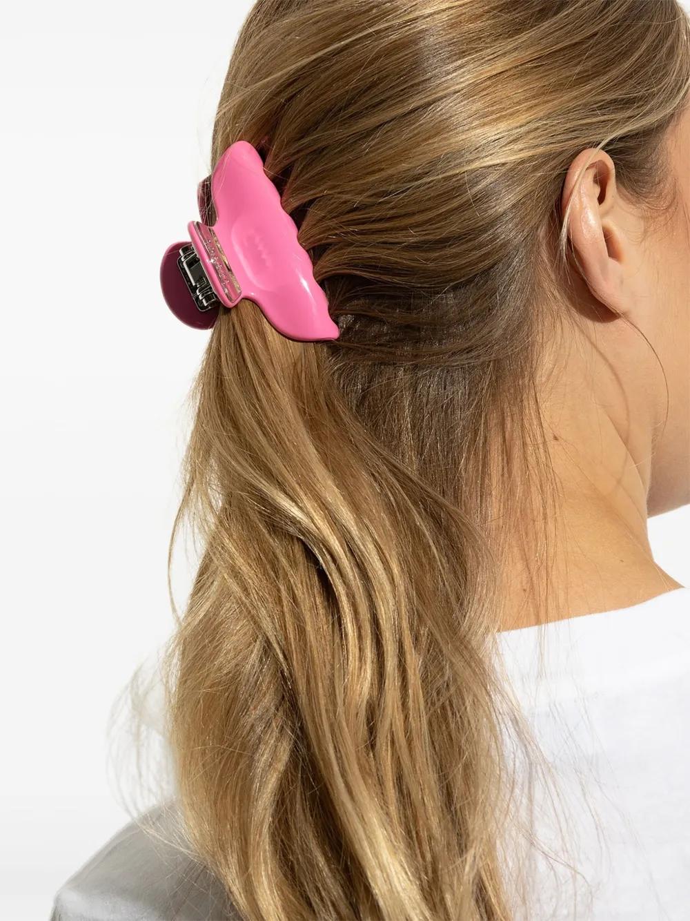 ヘアアクセサリー MARC JACOBS Woman Hair accessory Pink 2P5JHR001J59 678 Marc Jacobs Glossy Hair Clip in Pink | Lyst