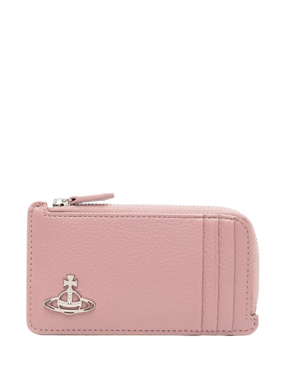 ★Vivienne Westwood★ Medium Zipper Wallet Pink 5107004JUS00 48492666-1_2.jpg