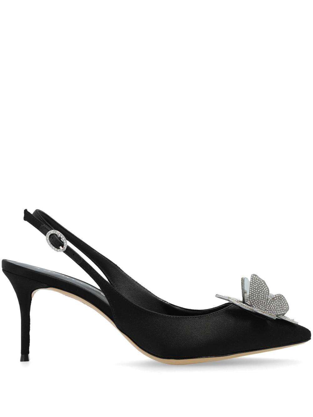 Black sophia webster heels best sale