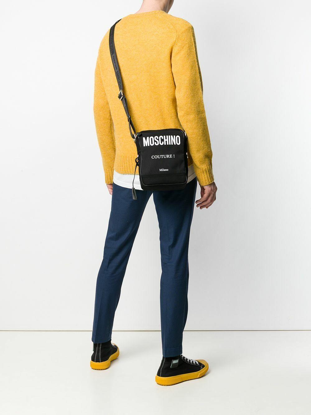 moschino messenger bolsa