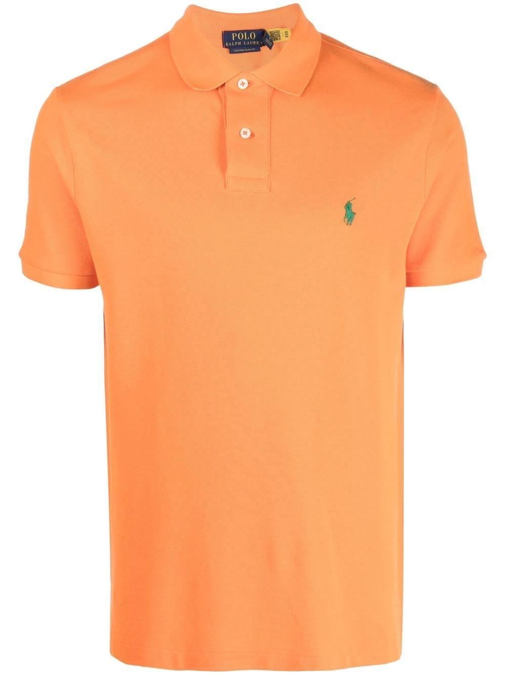 Polo Ralph Lauren Short-sleeve Polo Shirt in Orange for Men | Lyst