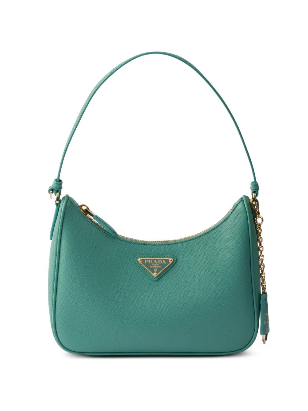 グリーン Prada バッグ レディース | Lyst