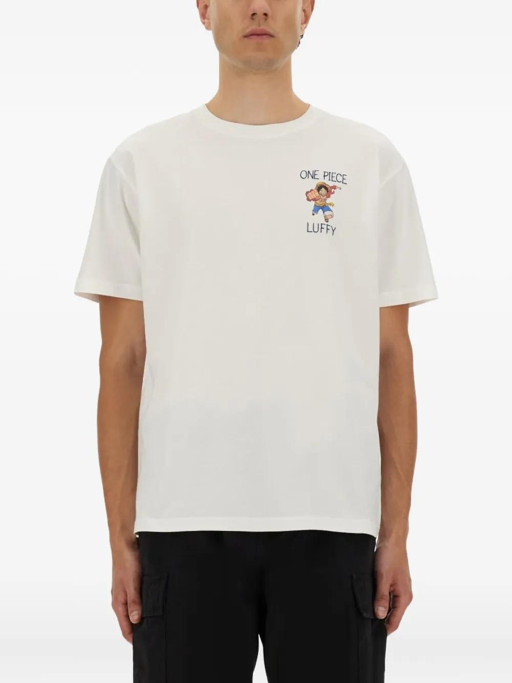 T-Shirt Uomo Saint Barth Mc2 - Manica Corta, Taschino, Cotone 100%, Colore Bianco, Taglia L