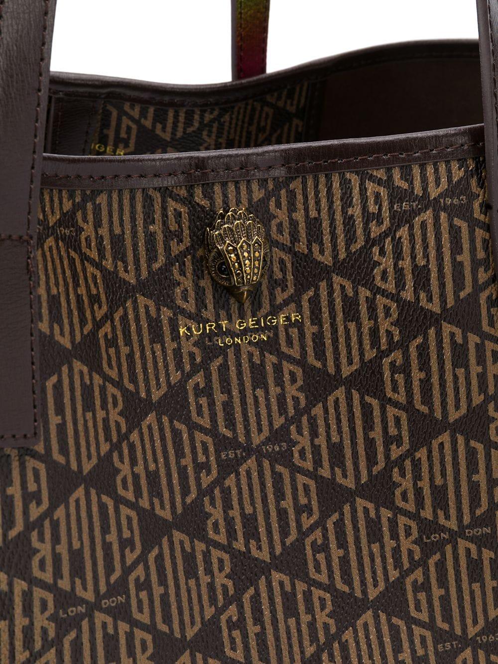 kurt geiger monogram bolsa