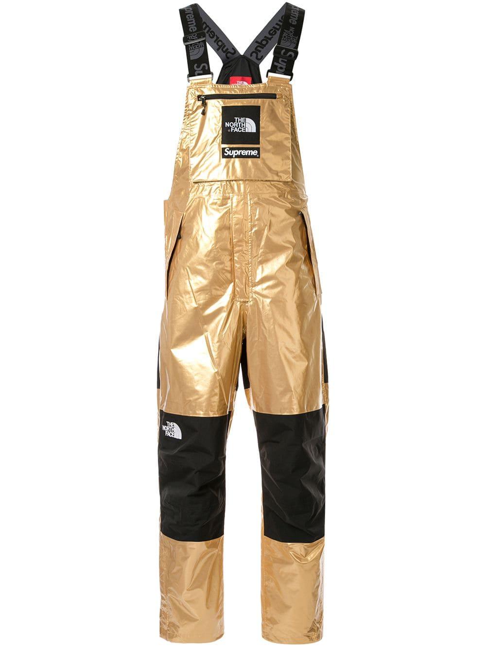 Supreme The North Face X Dungarees in Gold (Metallic) for Men - Lyst