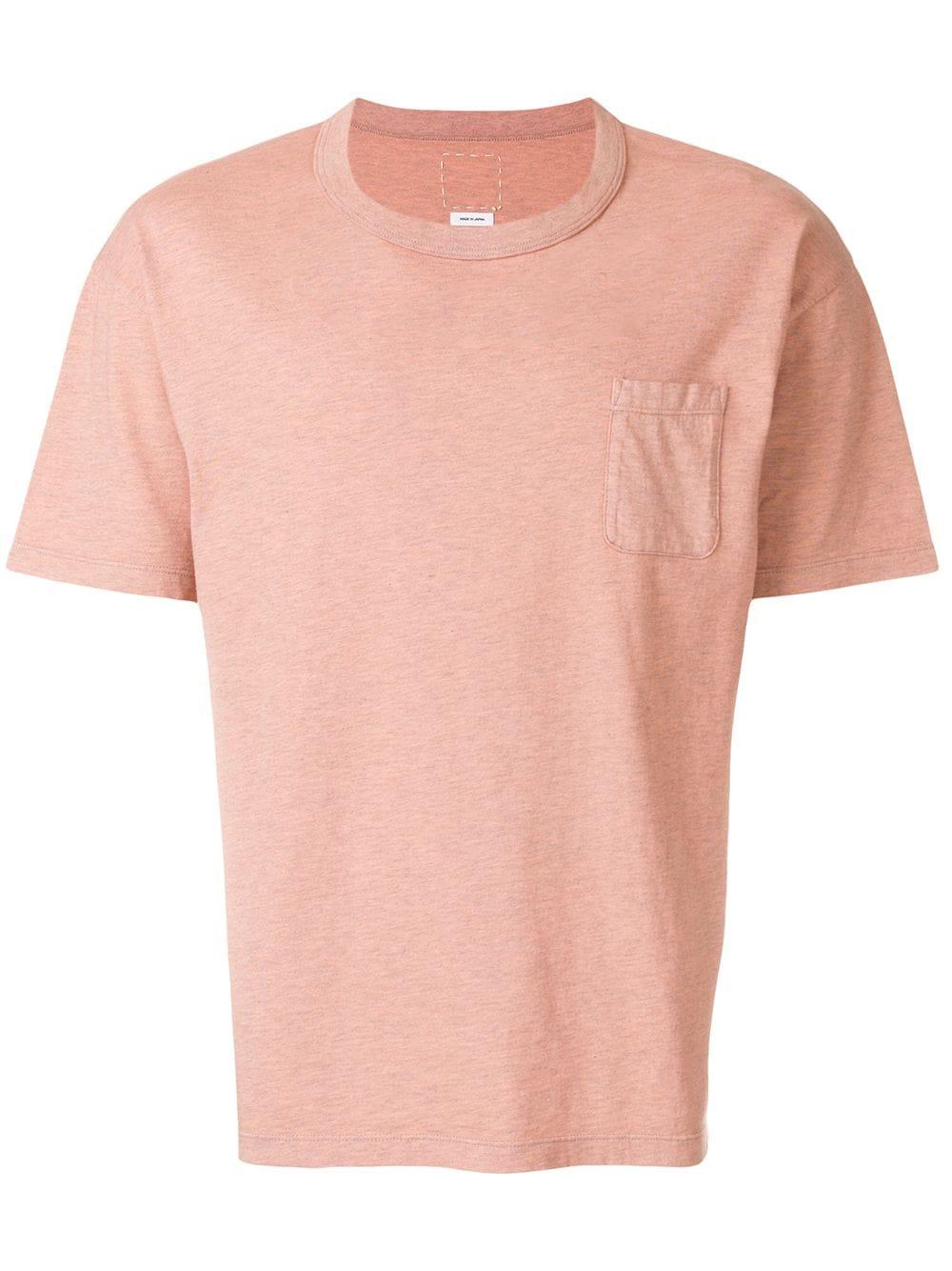 Download Visvim Cotton Front Pocket T-shirt in Pink & Purple (Pink ...