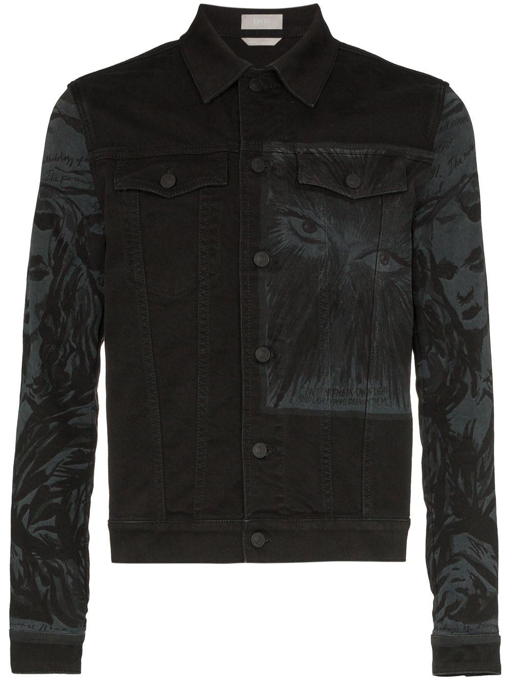 Chia sẻ hơn 79 dior denim jacket black không thể bỏ qua  trieuson5
