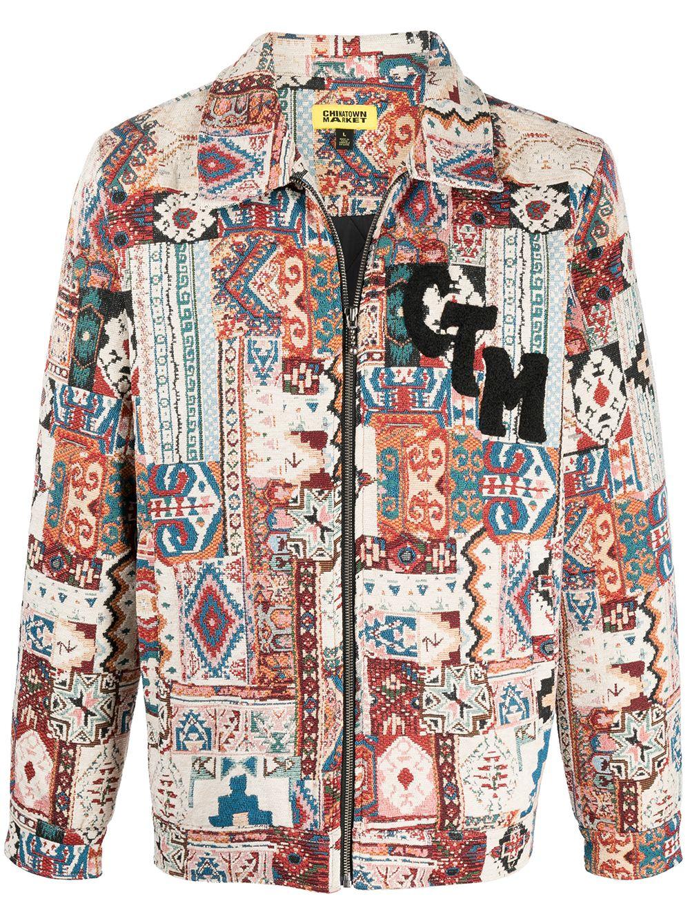 Chinatown market patchwork hoodie sale