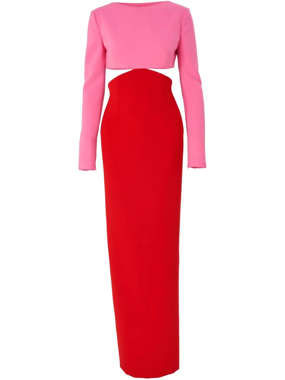 carolina cut out maxi dress Jessica Bara Jensa One Shoulder Cut Out Maxi Dress