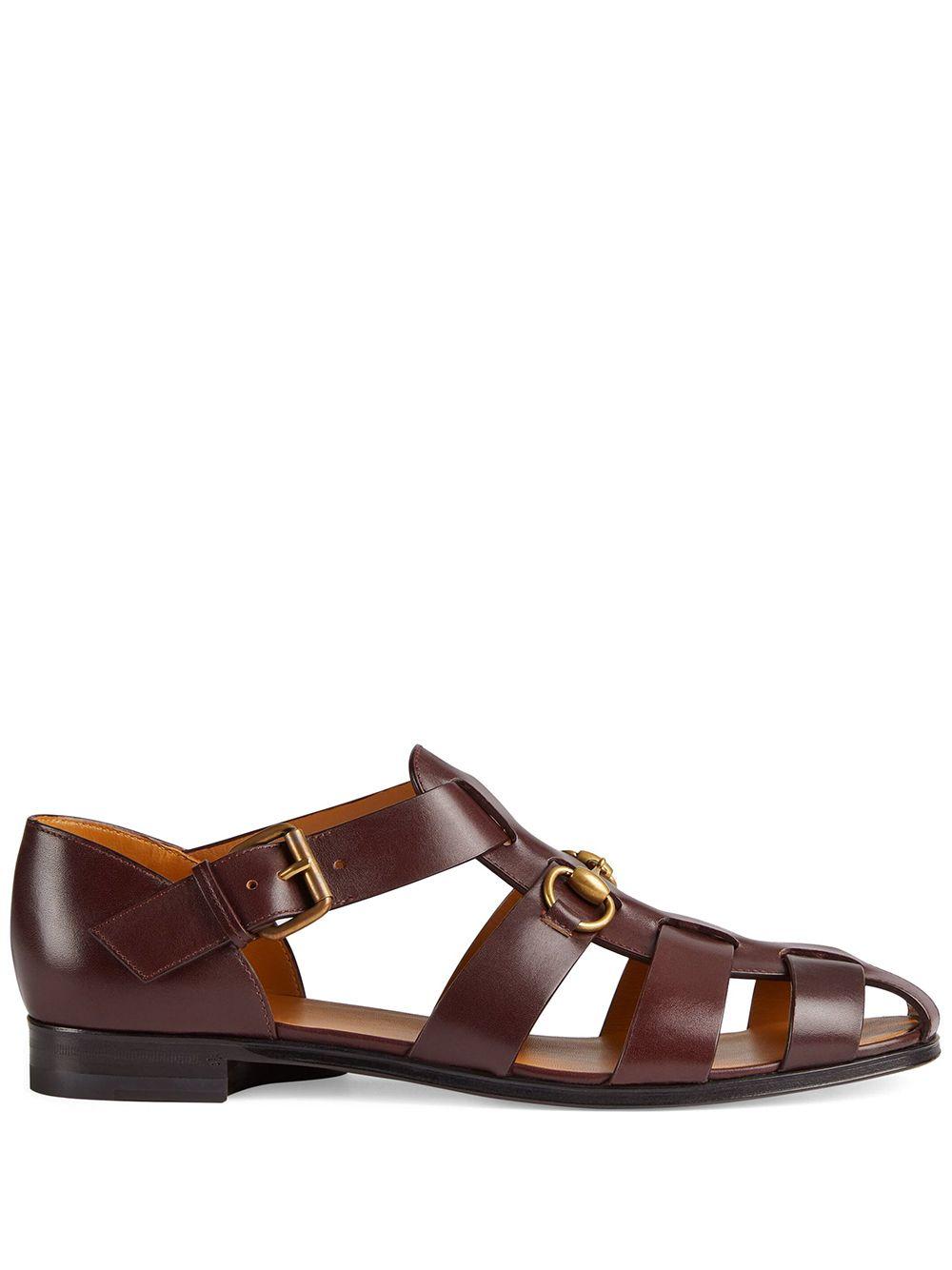 Gucci Horsebit Fisherman Sandals in Brown for Men Lyst Australia