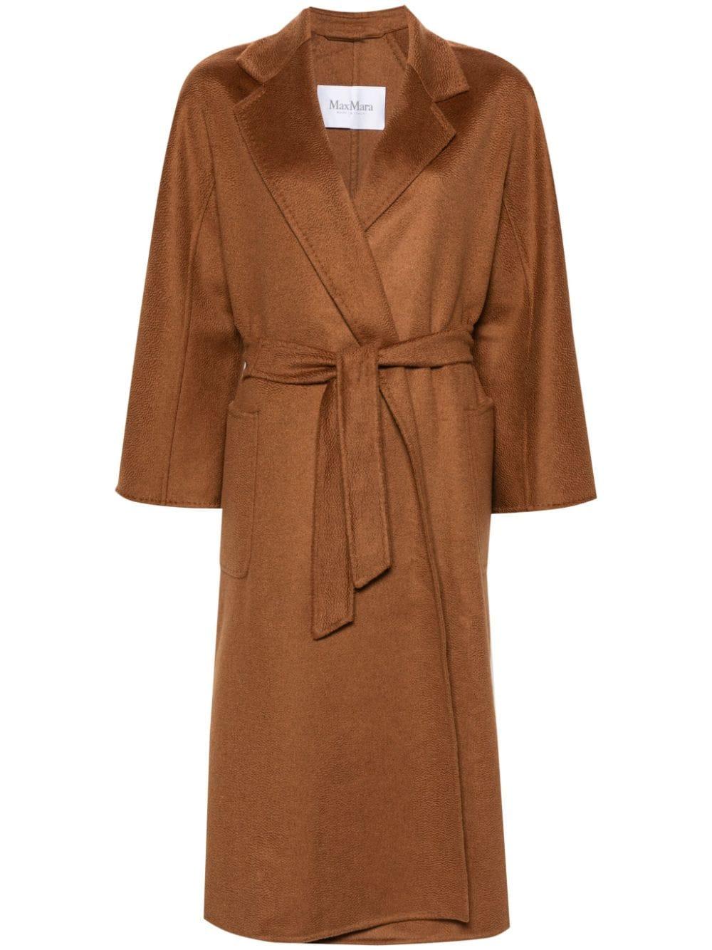 Max Mara 2310110831600 Ludmilla Coat in Brown | Lyst UK