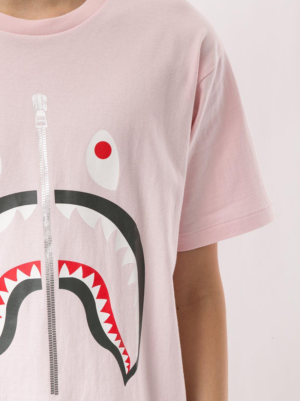 bathing ape shark t shirt