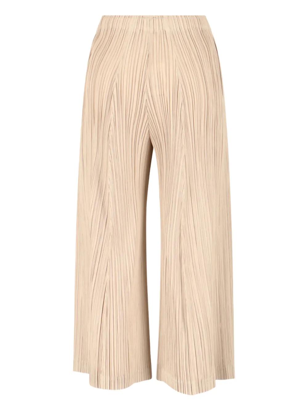 ISSEY MIYAKE PLEATS　PLEASE ワイドパンツ Pleats Please Issey Miyake Wide-leg and palazzo pants for