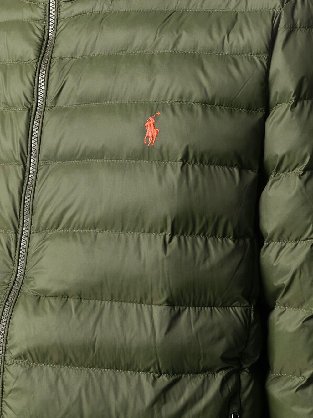 Polo Ralph Lauren Synthetic Puffer Jacket in Green for Men - Lyst
