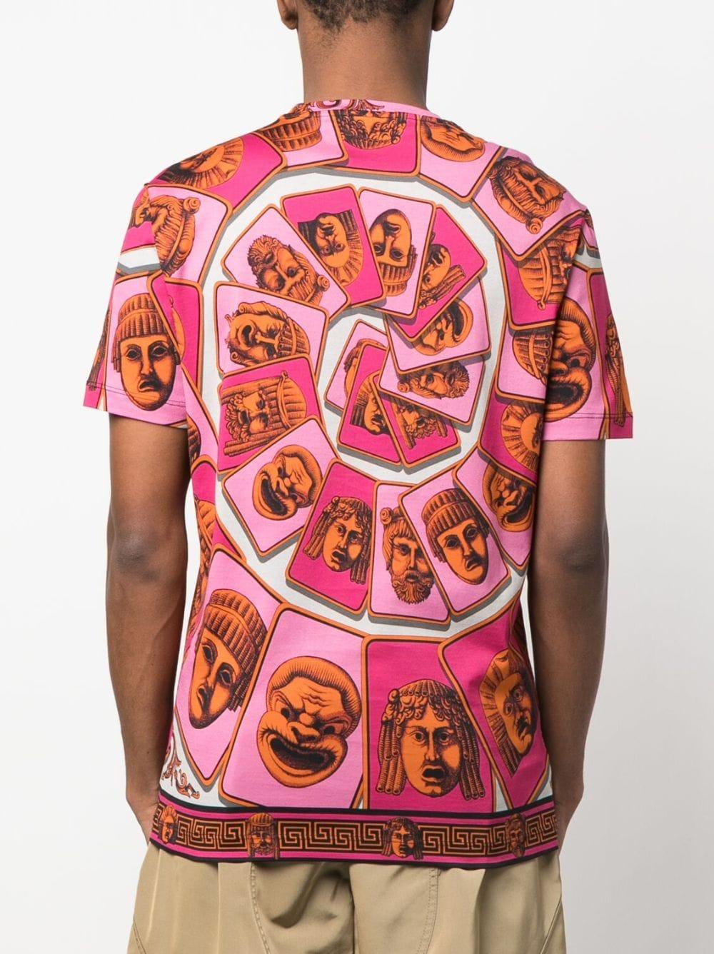 Versace T-shirts And Polos in Pink for Men | Lyst