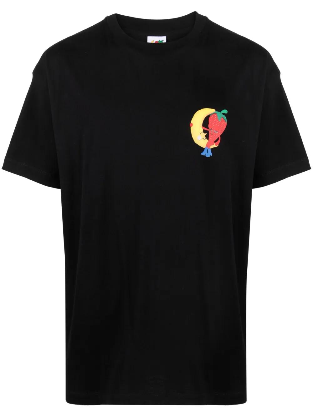 skyhighfarm tシャツ STRAWBERRY MOON PERENNIAL TSHIRT KNIT - WHITE – Sky High