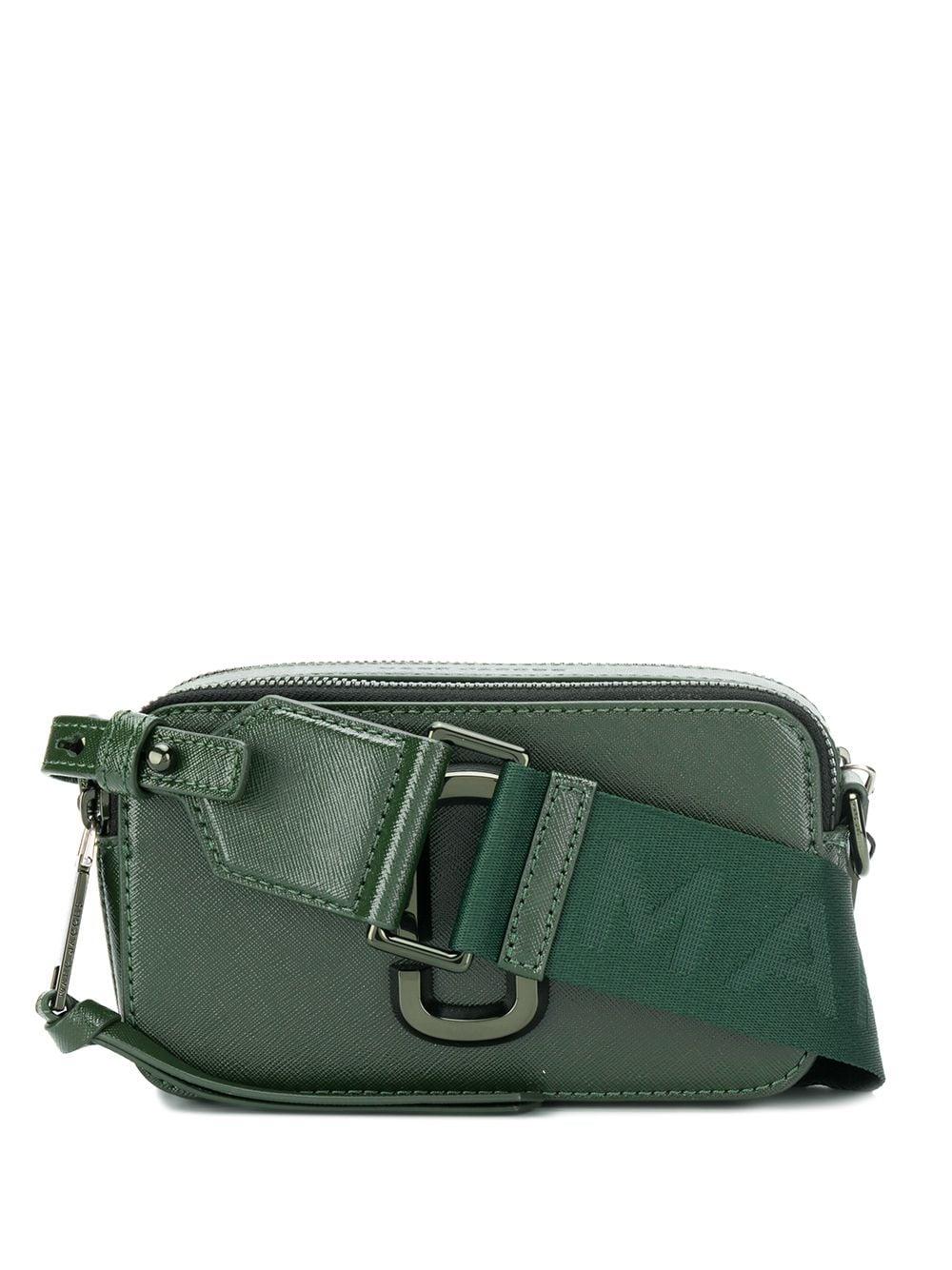 Marc Jacobs Leather Snapshot Crossbody Bag in Green Lyst