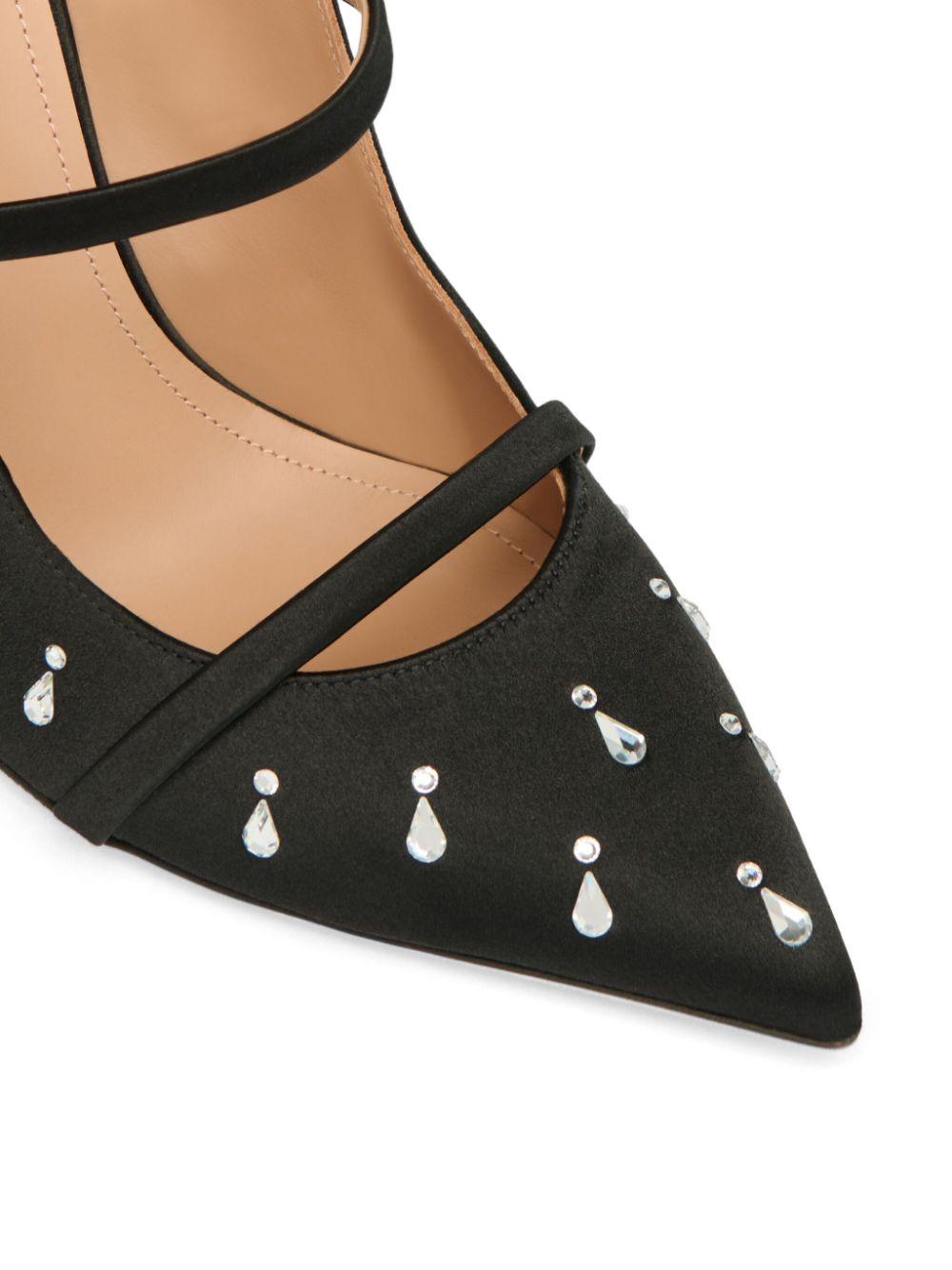 Malone Souliers レディース ブラック Maureen 100mm ミュール ヒール