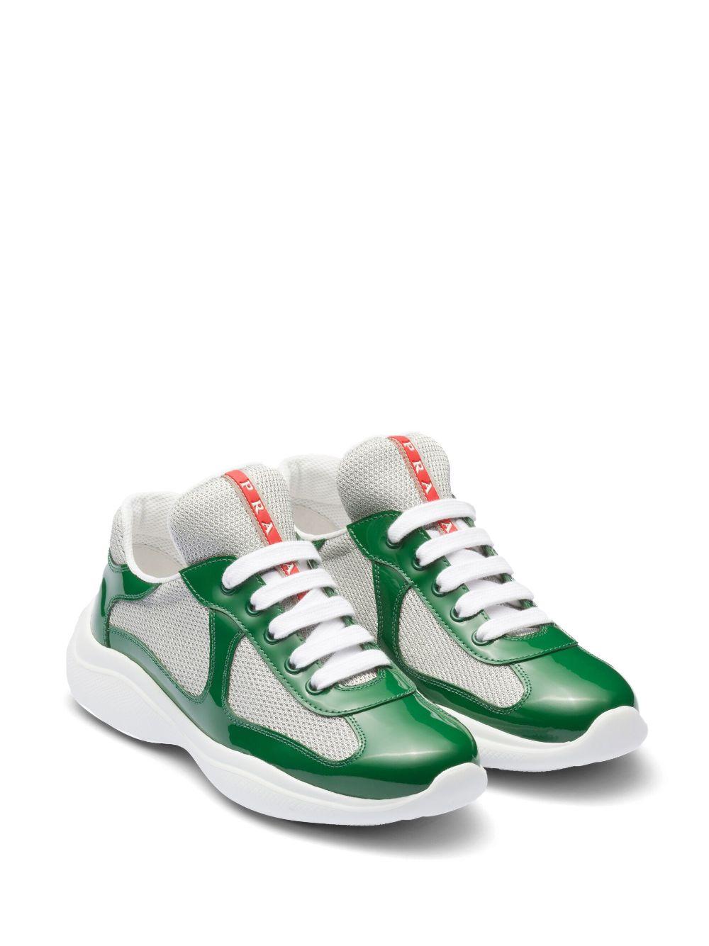 Prada green shoes outlet