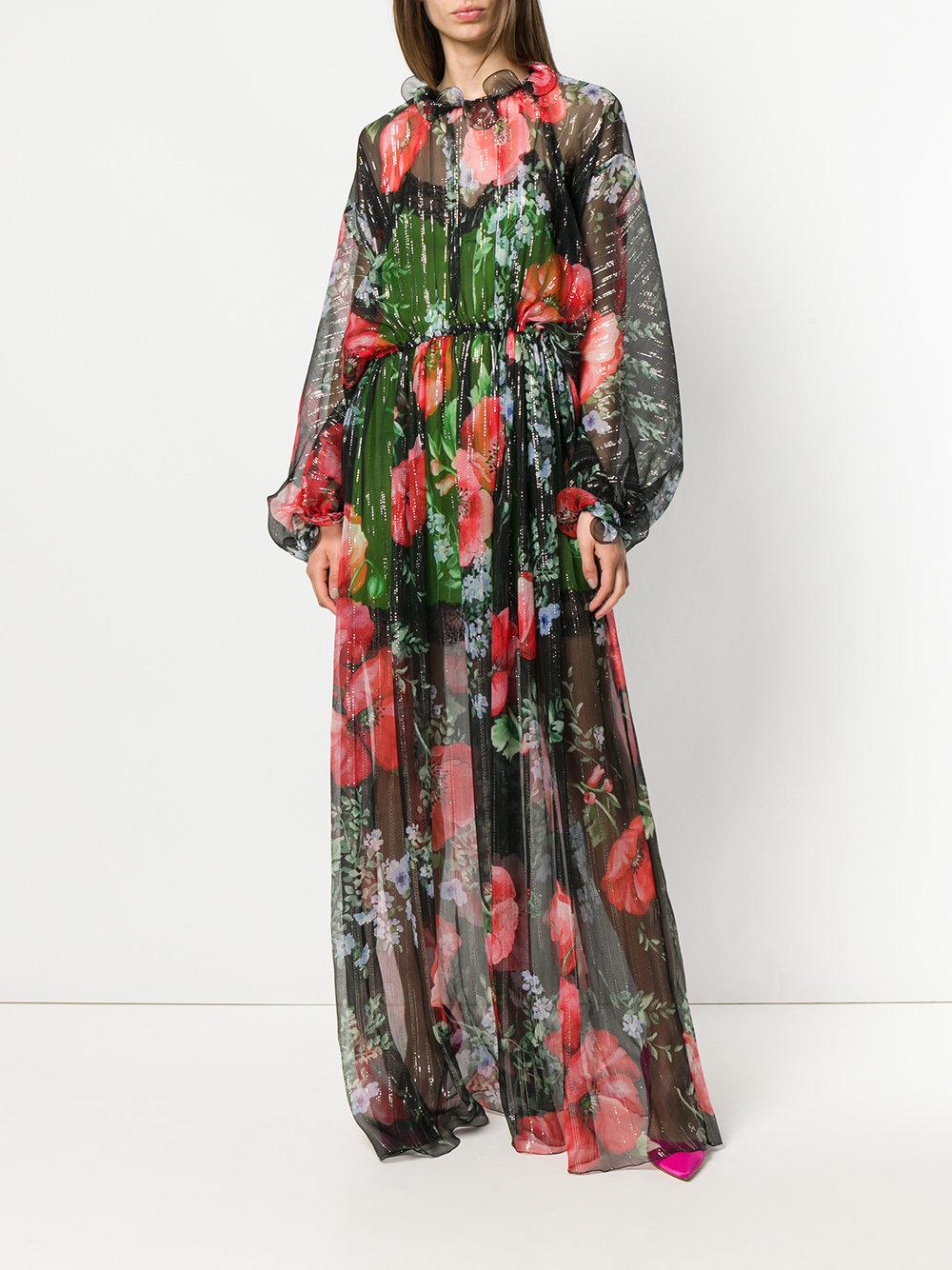 floral gucci dress