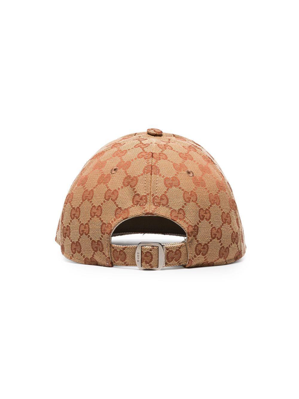 Gucci brown cheap cap
