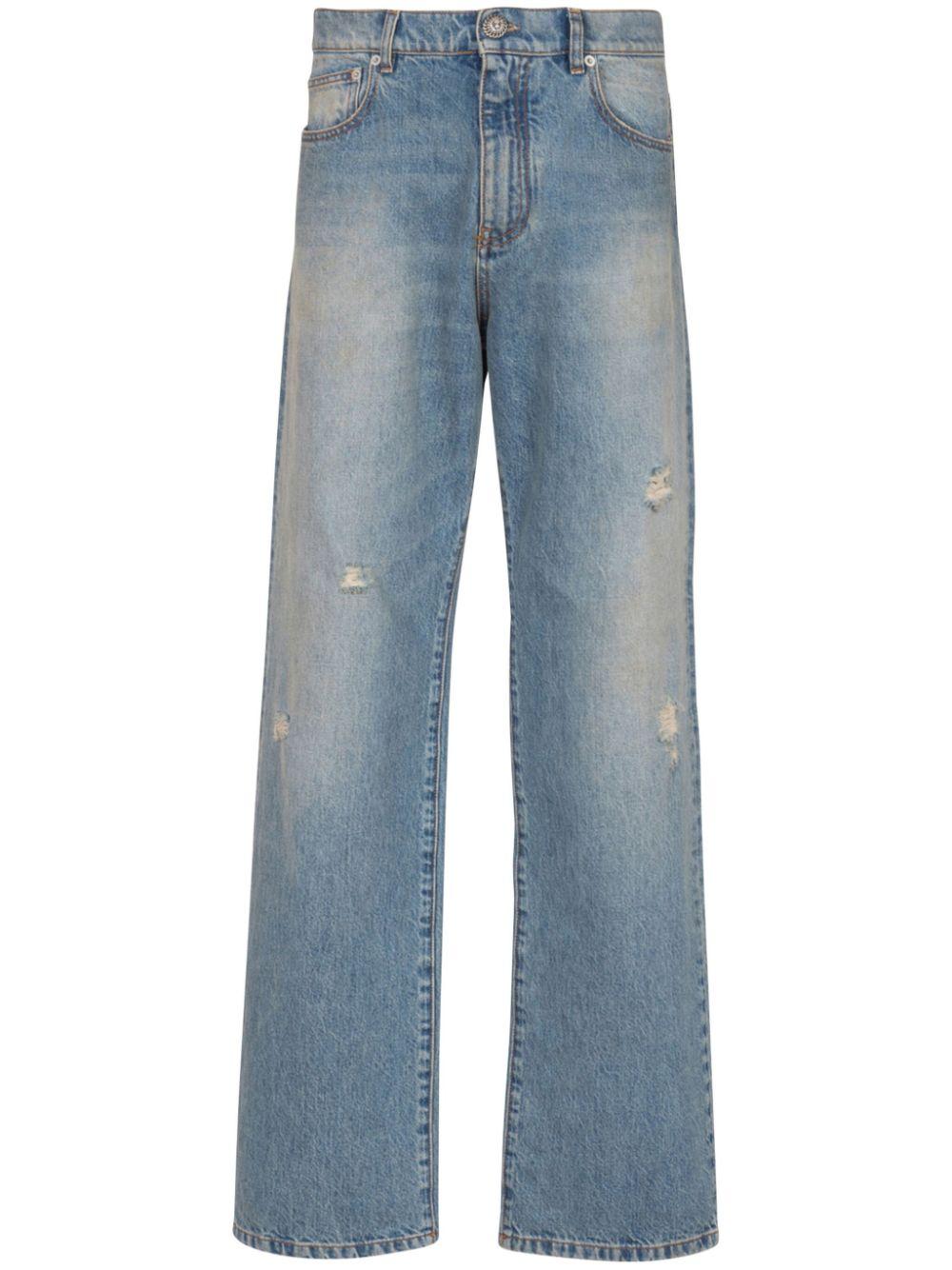 Mens balmain jeans sale online