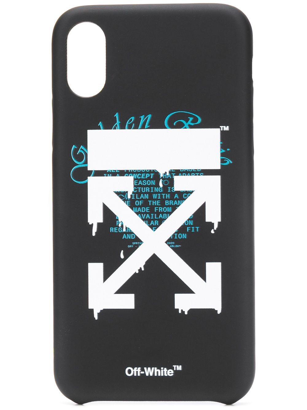 Off-White c/o Virgil Abloh Synthetik 'Dripping Arrows' iPhone XS-Hülle in  Schwarz - Lyst