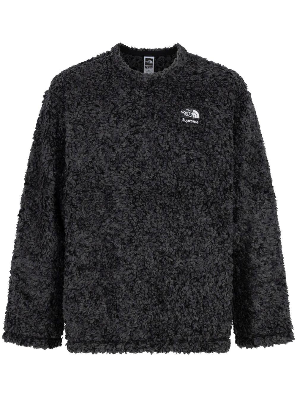 Supreme X The North Face High Pile Fleece "black" Jumper | Lyst