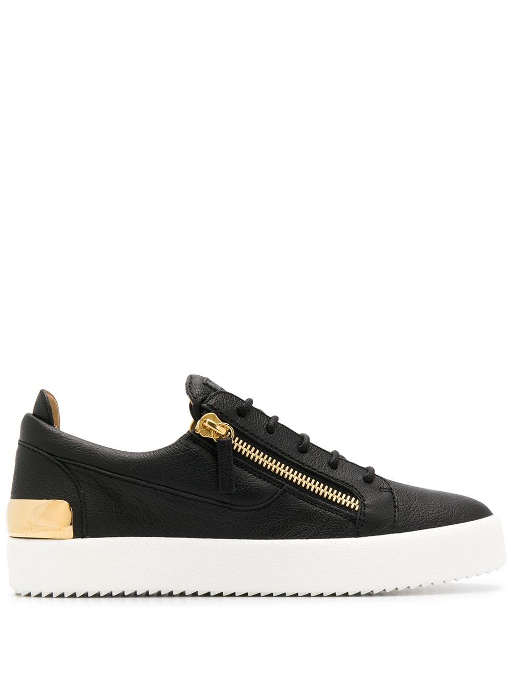 Giuseppe Zanotti Leather Low-top Sneakers in Black for Men - Save 20% ...