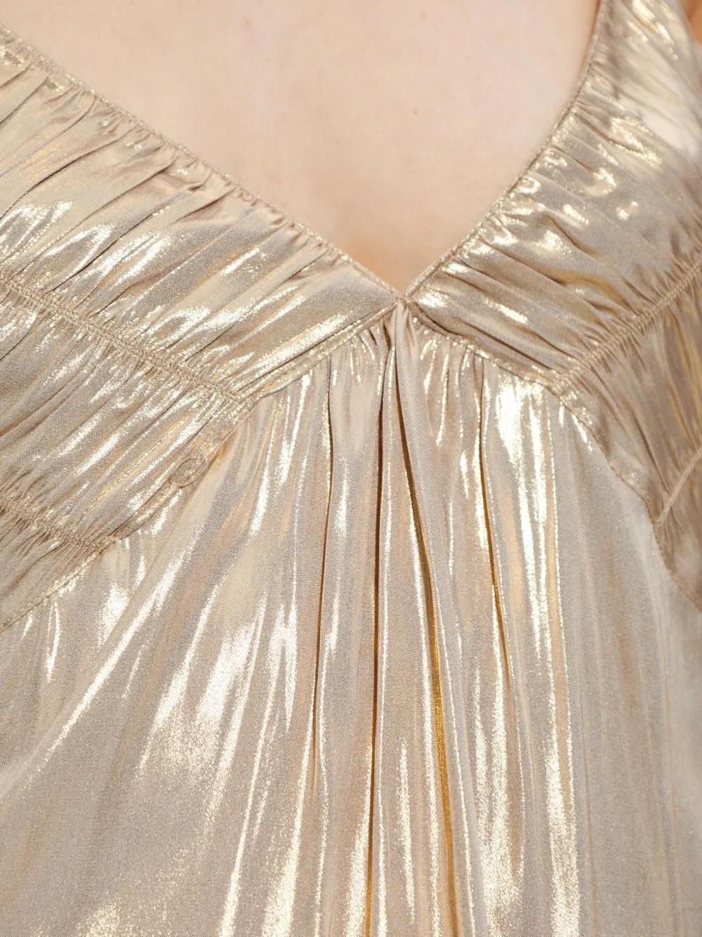 Zadig & Voltaire Rayonna Satin in Natural | Lyst