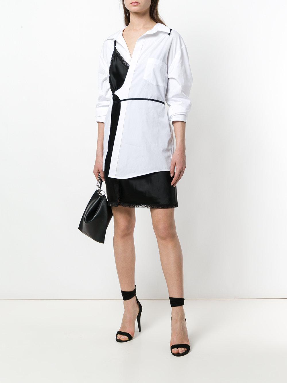 alexander wang hybrid shirt dress