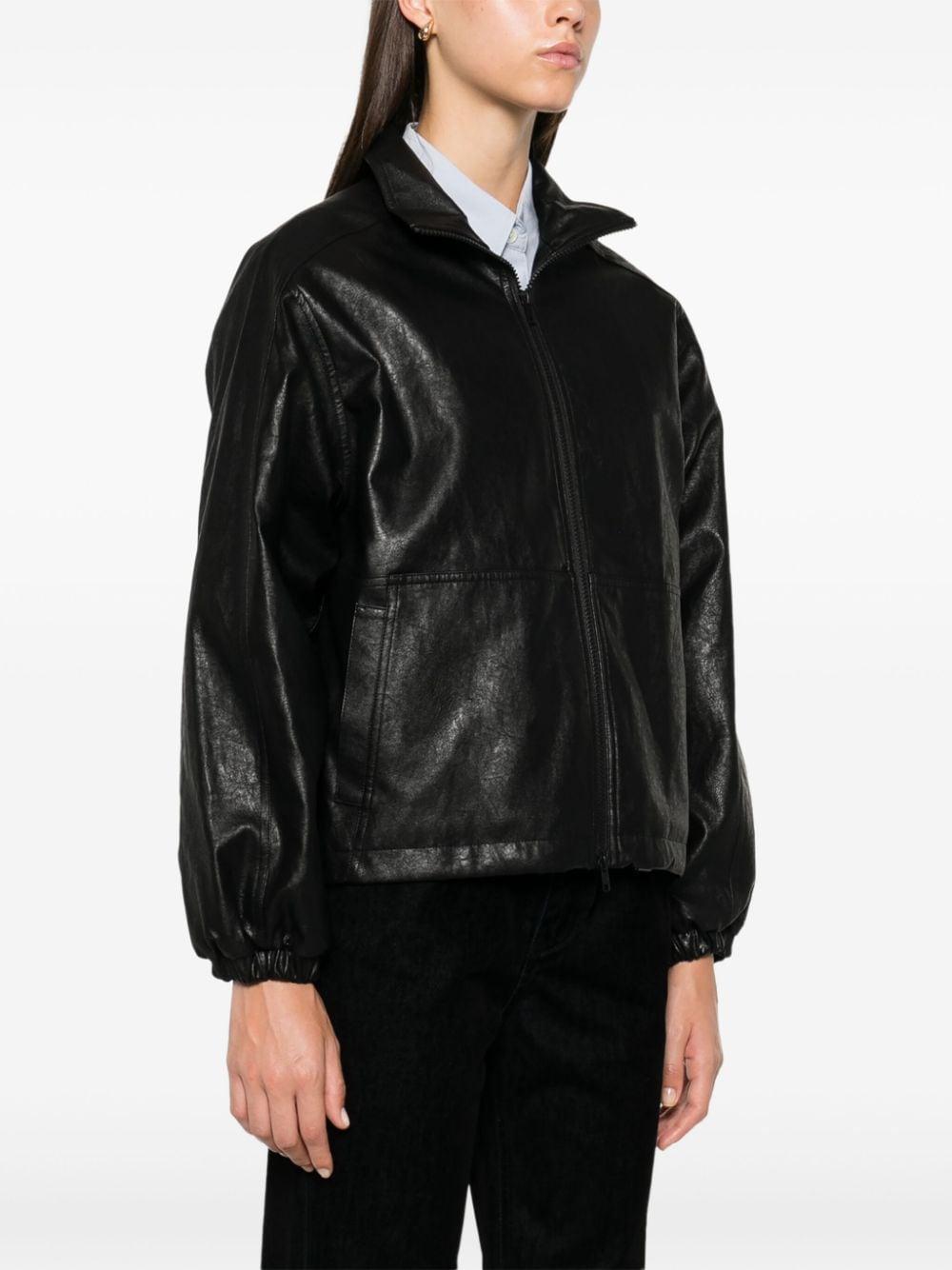 Low Classic Padded Zip-Up Jacket in Black | Lyst
