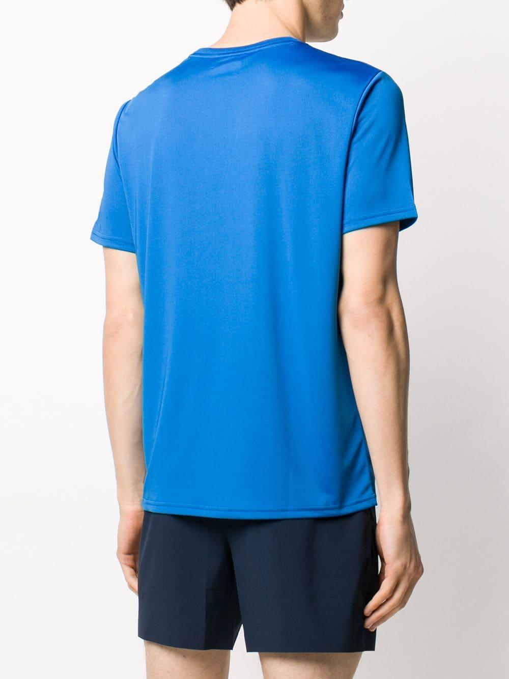 Prada Printed T-shirt in Blue for Men 