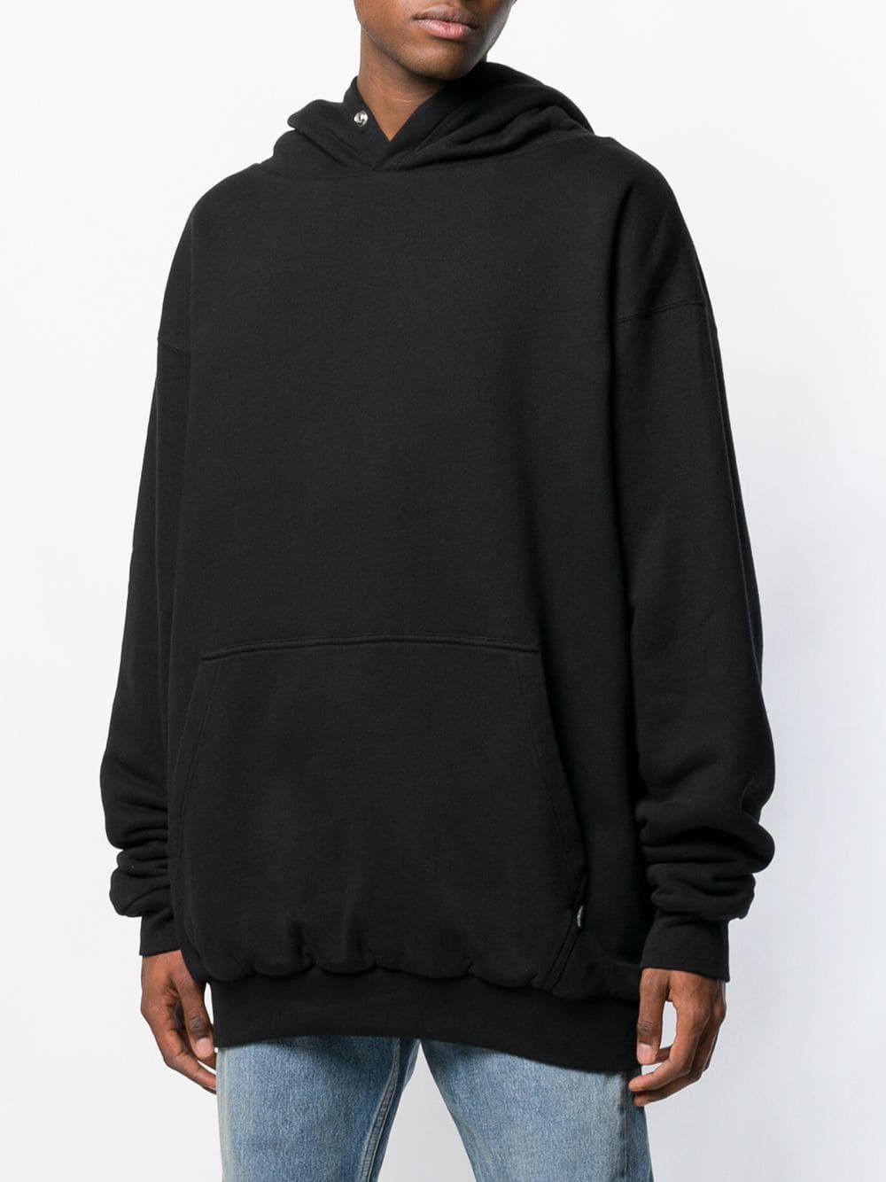 Balenciaga I Love Techno Hoodie in Black for Men | Lyst