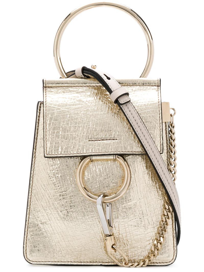 chloe metallic bag