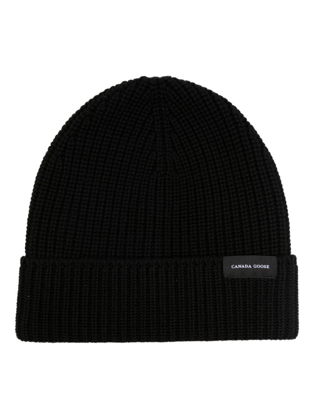 Canada goose men's hot sale waffle slouchy beanie