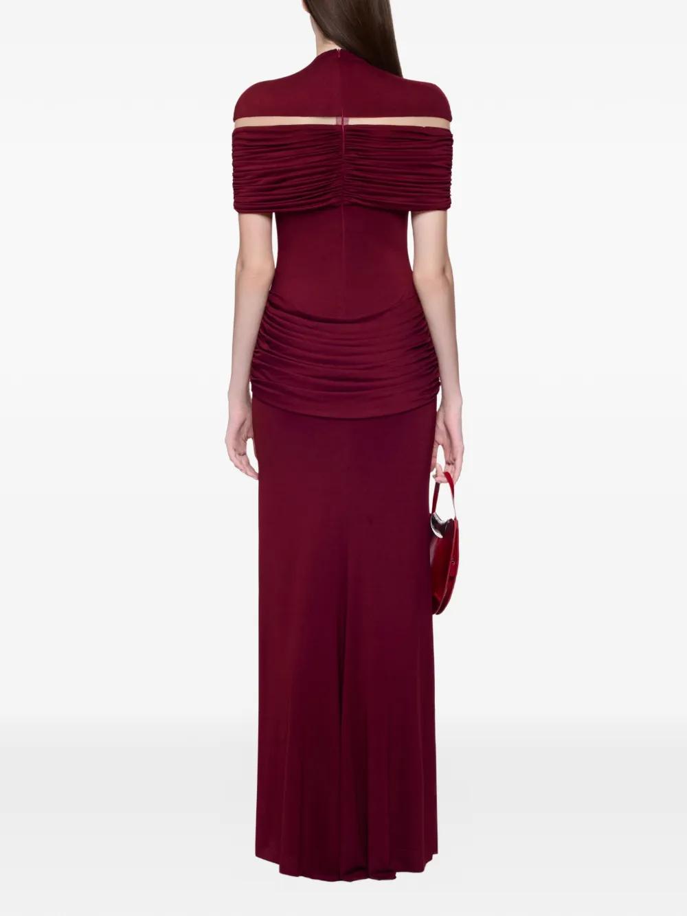 strapless open back dress Ruby – A & M Enterprises Bridal