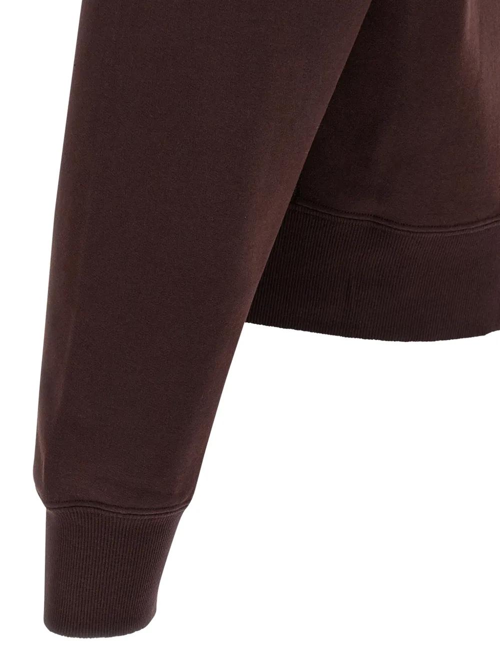 スウェット・トレーナー Saint Laurent Brown Cotton Sweatshirt Men's Saint Laurent Sweatshirts | Lyst