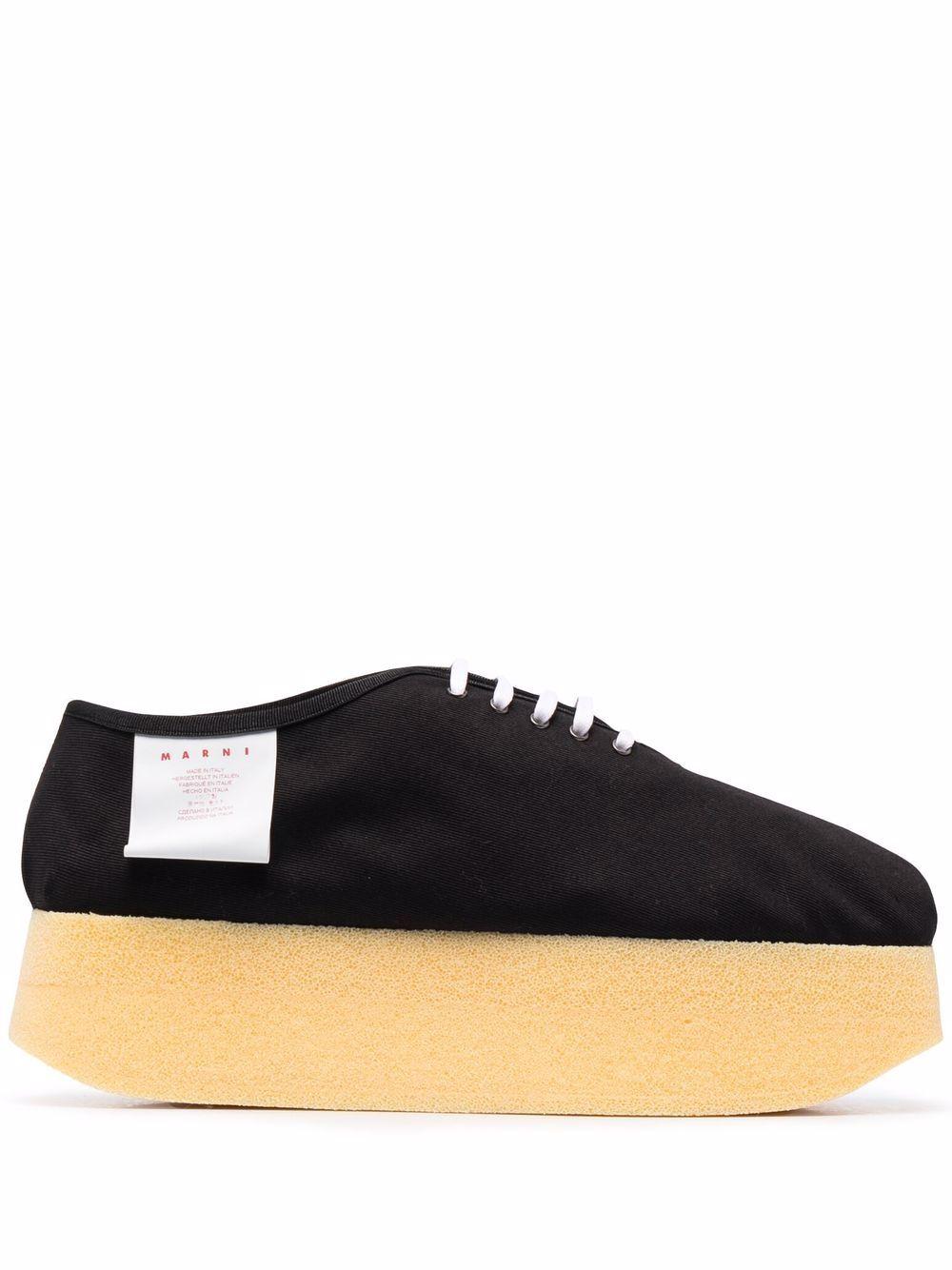 marni canvas sneakers
