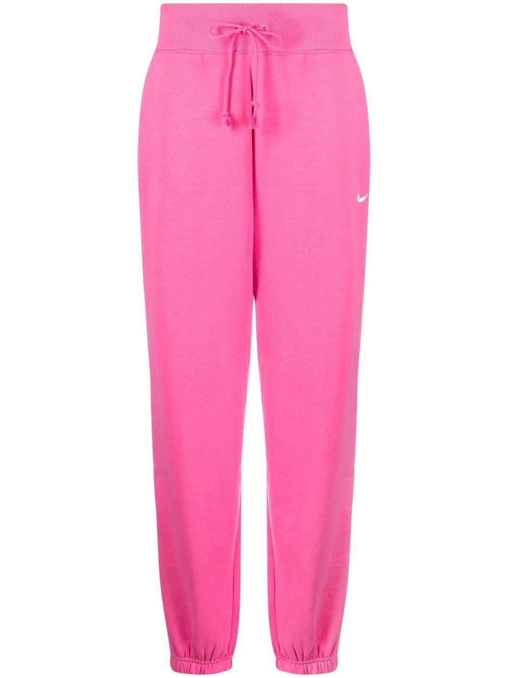 Nike Drawstring Oversize Sweatpants in Pink | Lyst