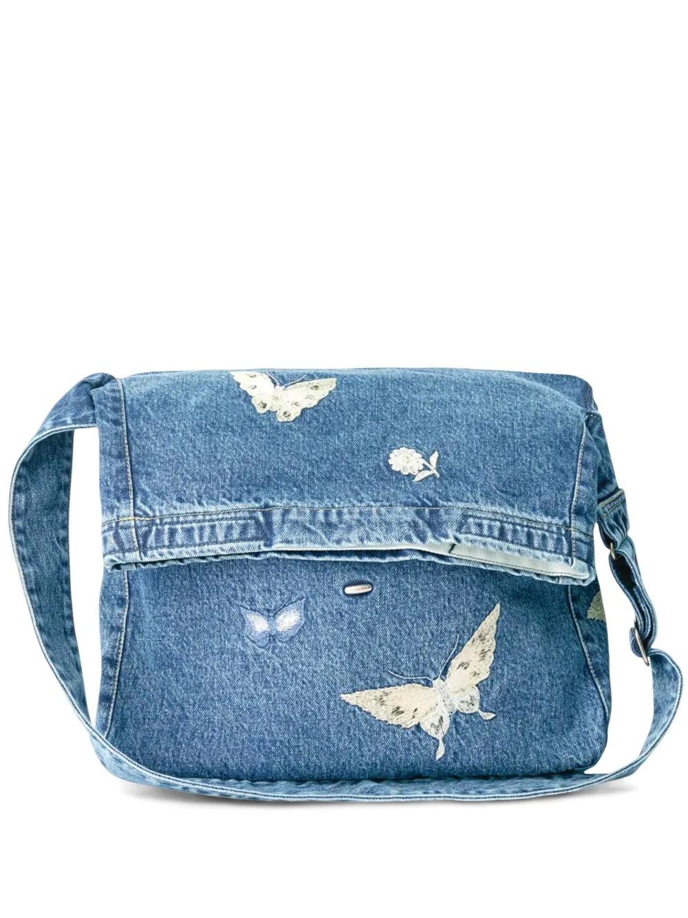 our legacy デニムメッセンジャーバック Our Legacy - Sling Denim Messenger Bag Our Legacy