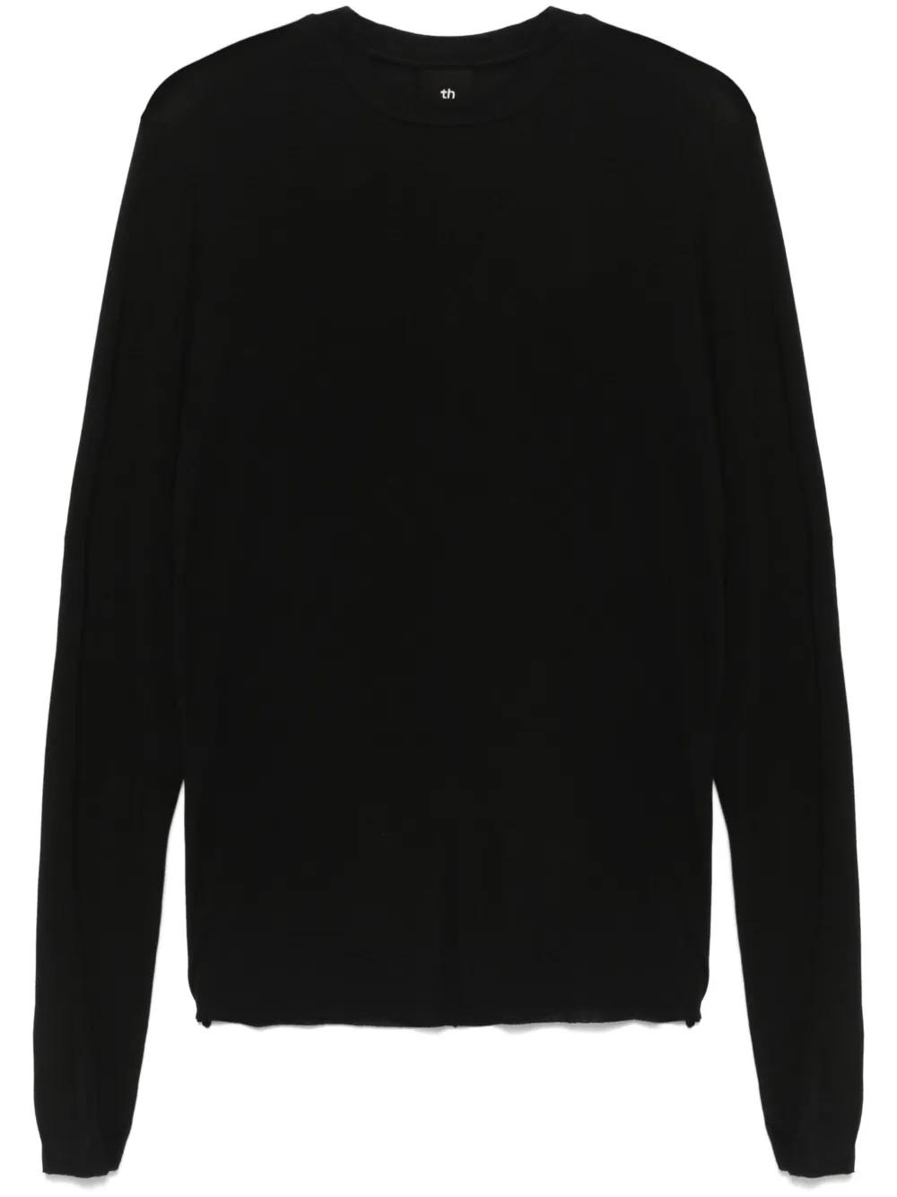 【関税込み】thom/krom ブラック M TS 833 長袖Tシャツ メンズ Thom Krom Tシャツ (長袖) | オンラインセールは最大40