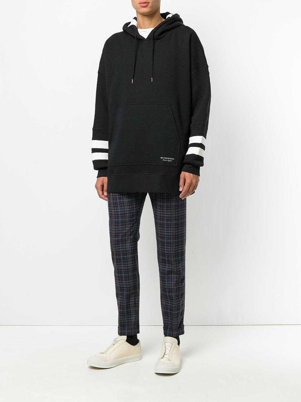 Lyst - Burberry Classic Hoodie in Black for Men