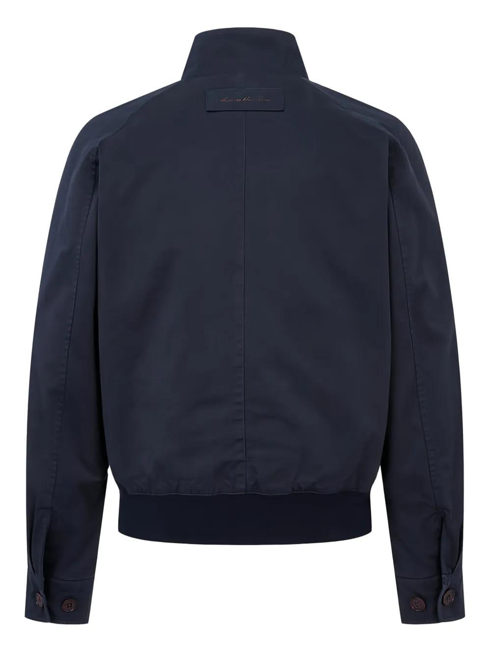 【PORTERNA】Boon the Cotton Jacket MAN ON THE BOON. Cotton Bomber Jacket in Blue for Men | Lyst