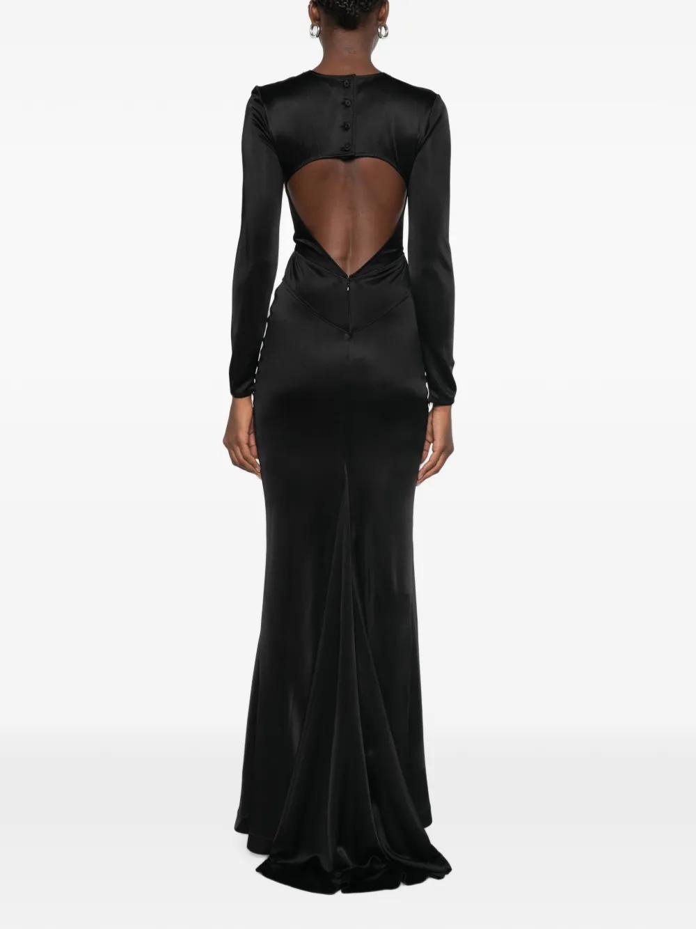 long black formal plus size dress Pretty Ruffles Zipper Back V-neck Prom Women's Special Occasion Dresses Look lovely in a Size:50L Orange Dresses