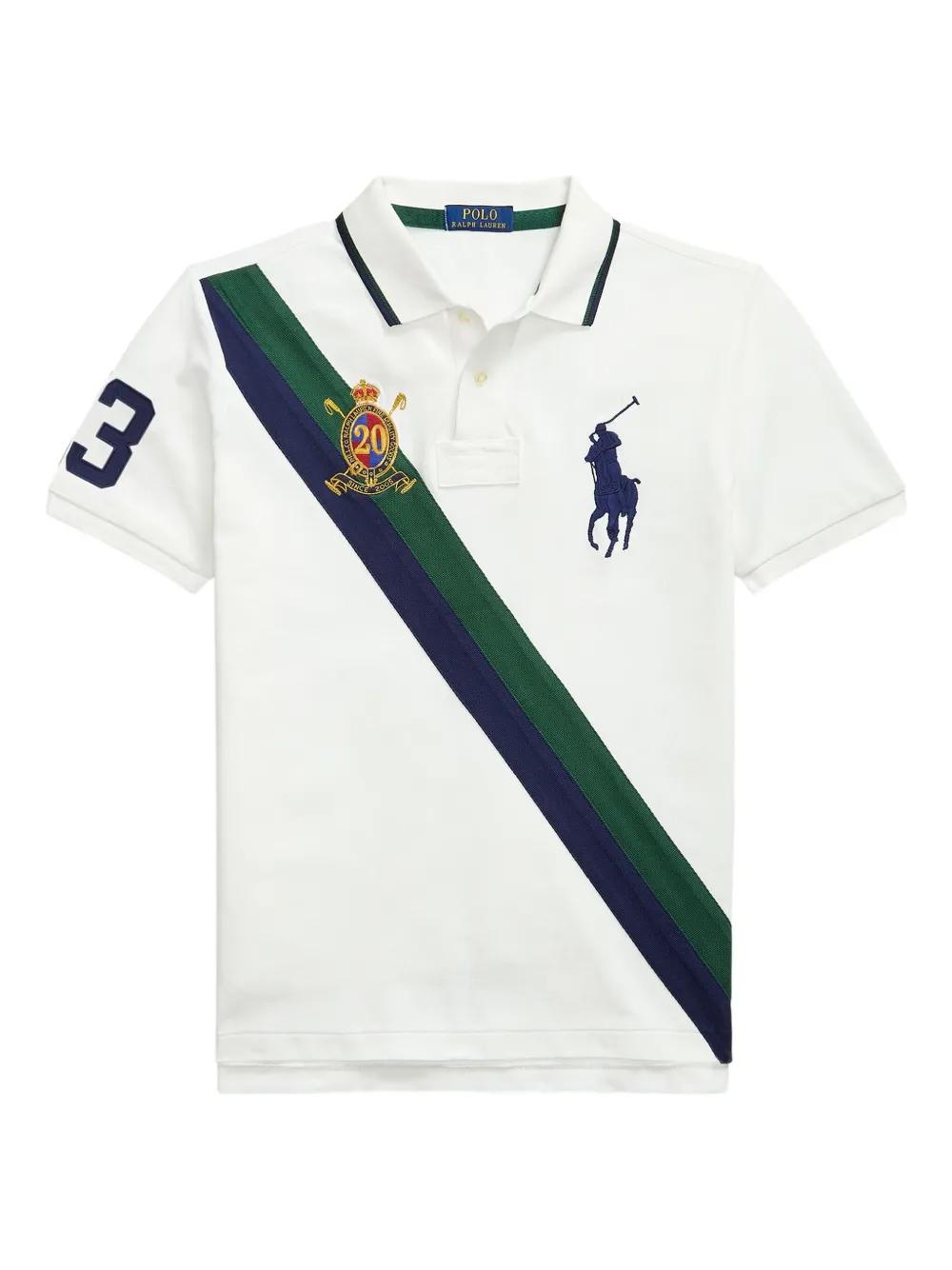 Polo Ralph Lauren Big Pony 20Th Anniversary Polo Shirt in White